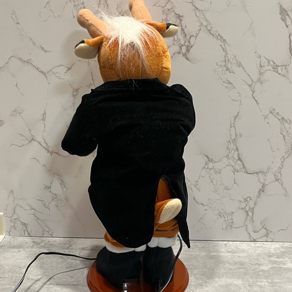 1977 Lighted Motionette Rudolph The Red Nosed Reindeer Dancing Musical RARE +Box - Picture 11 of 16